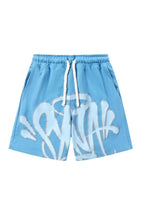 "Graffiti" Short Set Babyblue