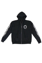 "Chrome" Zip Hoodie