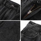 Dark Grey Basic Jeans